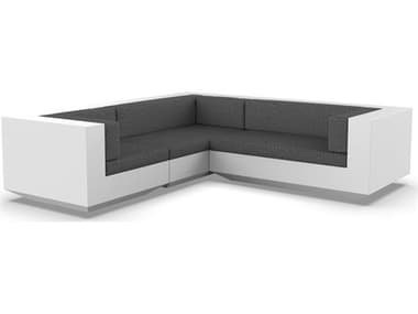 Vondom Outdoor Vela Modular Sofa L Seater Basic White Savane Tornado VOD71010WHITE1503