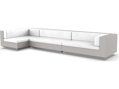 Vondom Outdoor Vela Modular Sofa XL Seater Basic Ecru Nautical White VOD71011ECRU1100