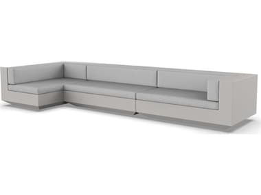 Vondom Outdoor Vela Modular Sofa XL Seater Basic Ecru Nautical Taupe VOD71011ECRU1102