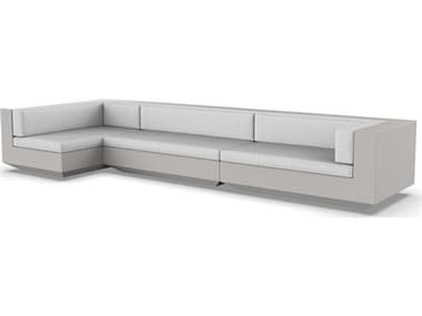 Vondom Outdoor Vela Modular Sofa XL Seater Basic Ecru Crevin White VOD71011ECRU1308