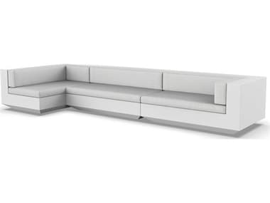 Vondom Outdoor Vela Modular Sofa XL Seater Basic White Crevin White VOD71011WHITE1308