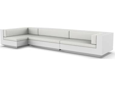 Vondom Outdoor Vela Modular Sofa XL Seater Basic White Savane White VOD71011WHITE1501