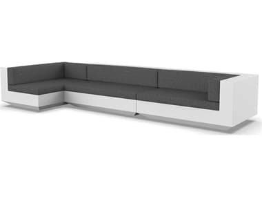 Vondom Outdoor Vela Modular Sofa XL Seater Basic White Savane Tornado VOD71011WHITE1503