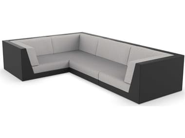 Vondom Outdoor Pixel Modular Sofa Seater Basic Black Savane Whisper VOD71012BLACK1502