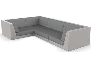 Vondom Outdoor Pixel Modular Sofa Seater Basic Ecru Nautical Steel VOD71012ECRU1101