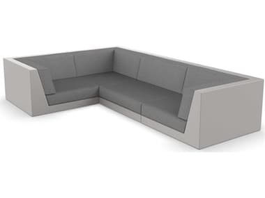 Vondom Outdoor Pixel Modular Sofa Seater Basic Ecru Crevin Steel VOD71012ECRU1309