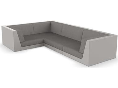 Vondom Outdoor Pixel Modular Sofa Seater Basic Ecru Crevin Taupe VOD71012ECRU1310