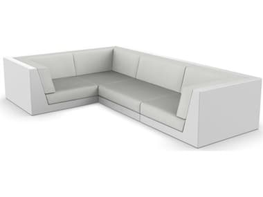 Vondom Outdoor Pixel Modular Sofa Seater Basic White Nautical Natural VOD71012WHITE1111