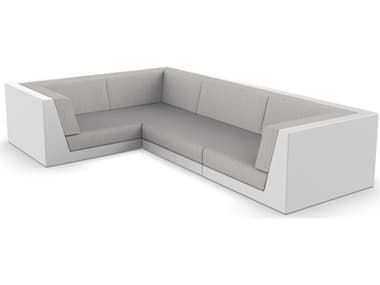 Vondom Outdoor Pixel Modular Sofa Seater Basic White Savane Whisper VOD71012WHITE1502