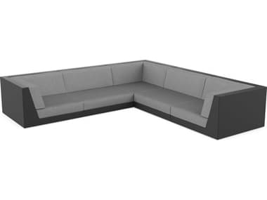 Vondom Outdoor Pixel Modular Sofa Seater Basic Black Crevin Steel VOD71013BLACK1309