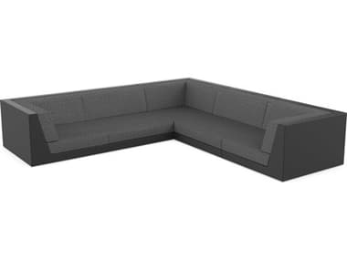 Vondom Outdoor Pixel Modular Sofa Seater Basic Black Savane Tornado VOD71013BLACK1503