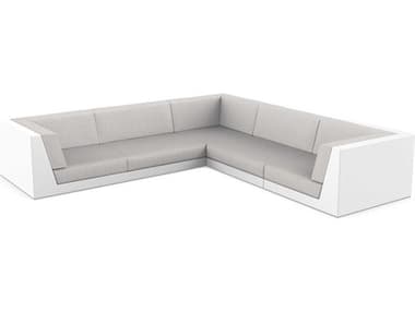 Vondom Outdoor Pixel Modular Sofa Seater Basic White Savane Whisper VOD71013WHITE1502