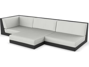 Vondom Outdoor Pixel Modular Sofa Seater Basic Black Nautical Natural VOD71014BLACK1111