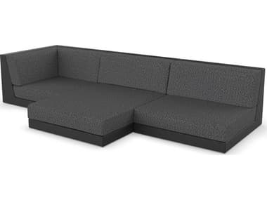 Vondom Outdoor Pixel Modular Sofa Seater Basic Black Savane Tornado VOD71014BLACK1503