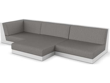 Vondom Outdoor Pixel Modular Sofa Seater Basic White Crevin Taupe VOD71014WHITE1310