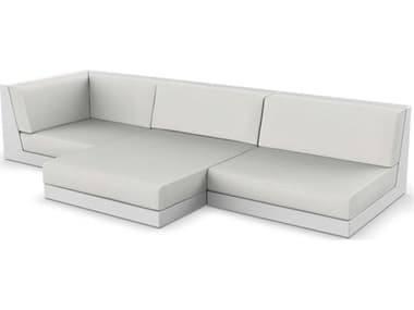 Vondom Outdoor Pixel Modular Sofa Seater Basic White Savane White VOD71014WHITE1501