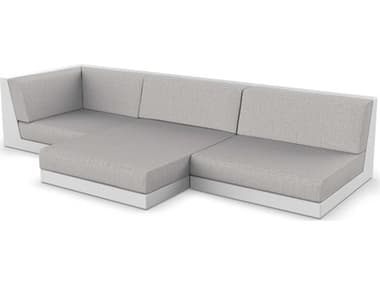 Vondom Outdoor Pixel Modular Sofa Seater Basic White Savane Whisper VOD71014WHITE1502