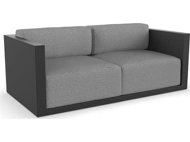 Vondom Outdoor Gatsby Modular Sofa Seater Basic Black Crevin Steel VOD71015BLACK1309