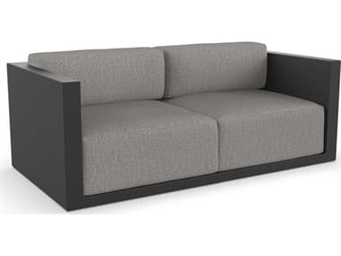 Vondom Outdoor Gatsby Modular Sofa Seater Basic Black Crevin Taupe VOD71015BLACK1310