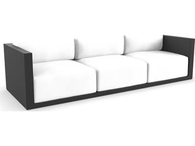 Vondom Outdoor Gatsby Modular Sofa Seater Basic Black Nautical White VOD71016BLACK1100