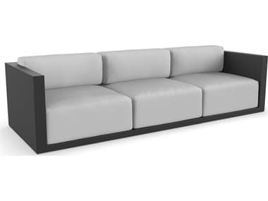 Vondom Outdoor Gatsby Modular Sofa Seater Basic Black Nautical Taupe VOD71016BLACK1102