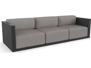 Vondom Outdoor Gatsby Modular Sofa Seater Basic Black Crevin Taupe VOD71016BLACK1310