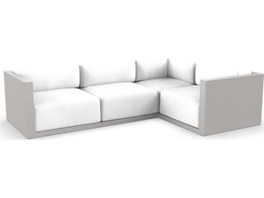 Vondom Outdoor Gatsby Modular Sofa Right Seater Basic Ecru Nautical White VOD71017ECRU1100