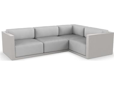 Vondom Outdoor Gatsby Modular Sofa Right Seater Basic Ecru Nautical Taupe VOD71017ECRU1102