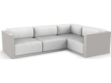 Vondom Outdoor Gatsby Modular Sofa Right Seater Basic Ecru Crevin White VOD71017ECRU1308