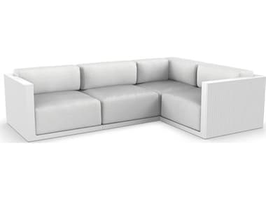 Vondom Outdoor Gatsby Modular Sofa Right Seater Basic White Crevin White VOD71017WHITE1308