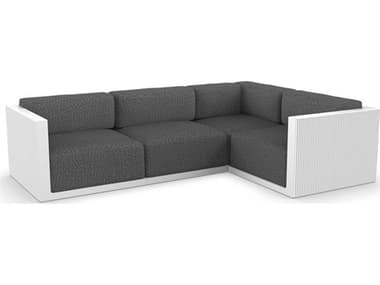 Vondom Outdoor Gatsby Modular Sofa Right Seater Basic White Savane Tornado VOD71017WHITE1503