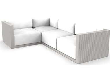 Vondom Outdoor Gatsby Modular Sofa Left Seater Basic Ecru Nautical White VOD71018ECRU1100