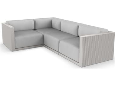 Vondom Outdoor Gatsby Modular Sofa Left Seater Basic Ecru Nautical Taupe VOD71018ECRU1102