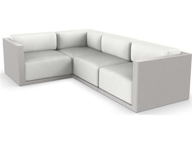 Vondom Outdoor Gatsby Modular Sofa Left Seater Basic Ecru Nautical Natural VOD71018ECRU1111