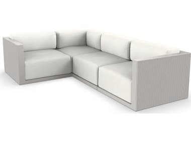 Vondom Outdoor Gatsby Modular Sofa Left Seater Basic Ecru Savane White VOD71018ECRU1501