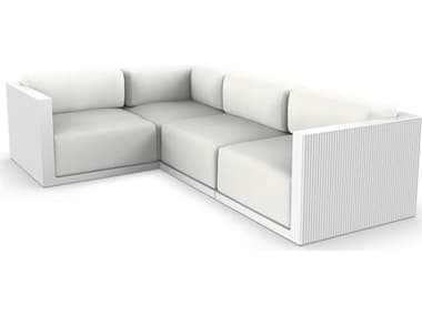 Vondom Outdoor Gatsby Modular Sofa Left Seater Basic White Savane White VOD71018WHITE1501