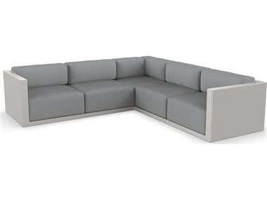 Vondom Outdoor Gatsby Modular Sofa Seater Basic Ecru Nautical Steel VOD71019ECRU1101