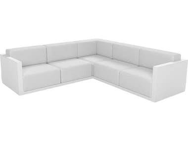 Vondom Outdoor Gatsby Modular Sofa Seater Basic White Nautical White VOD71019WHITE