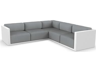 Vondom Outdoor Gatsby Modular Sofa Seater Basic White Nautical Steel VOD71019WHITE1101