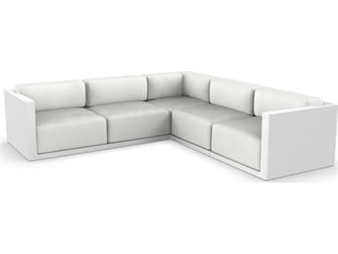 Vondom Outdoor Gatsby Modular Sofa Seater Basic White Nautical Natural VOD71019WHITE1111