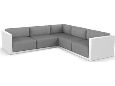 Vondom Outdoor Gatsby Modular Sofa Seater Basic White Crevin Steel VOD71019WHITE1309