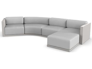 Vondom Outdoor Gatsby Modular Sofa & Puff Seater Basic¬† Ecru Nautical Taupe VOD71020ECRU1102