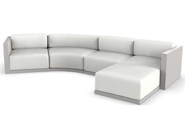 Vondom Outdoor Gatsby Modular Sofa & Puff Seater Basic¬† Ecru Nautical Natural VOD71020ECRU1111