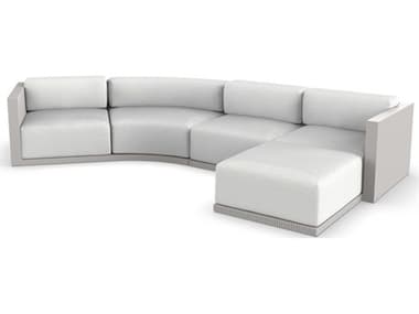 Vondom Outdoor Gatsby Modular Sofa & Puff Seater Basic¬† Ecru Crevin White VOD71020ECRU1308