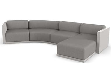 Vondom Outdoor Gatsby Modular Sofa & Puff Seater Basic¬† Ecru Crevin Taupe VOD71020ECRU1310