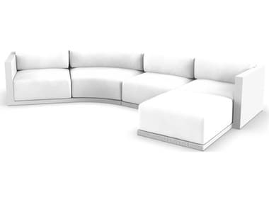 Vondom Outdoor Gatsby Modular Sofa & Puff Seater Basic  White Nautical White VOD71020WHITE