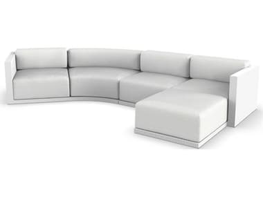 Vondom Outdoor Gatsby Modular Sofa & Puff Seater Basic¬† White Crevin White VOD71020WHITE1308