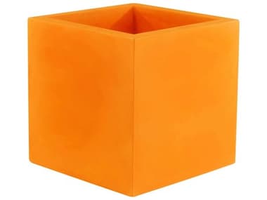 Vondom Studio Orange 12'' Cube Plant Stands VON41330AORANGE