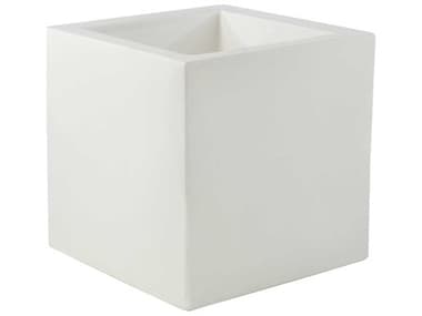 Vondom Studio White 12'' Cube Plant Stands VON41330AWHITE