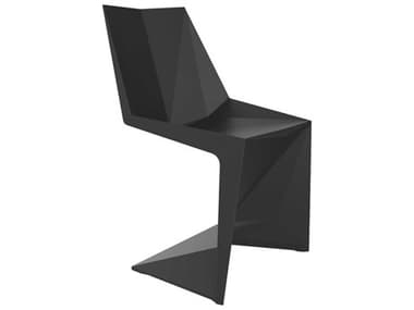 Vondom Voxel Black Side Dining Chair (Price Includes Four) VON51036BLACK